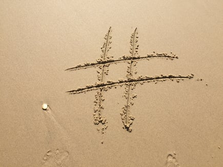 hashtag en la redacción de contenidos para redes sociales